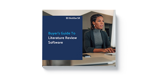 Literature Review Buyer's Guide, DistillerSR